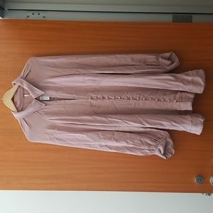 Free People Button Down Dress Size Large